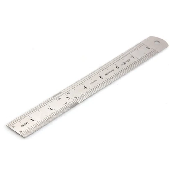 

Vintage Stainless Steel Ruler Rule Scale Machinist Tools 20CM