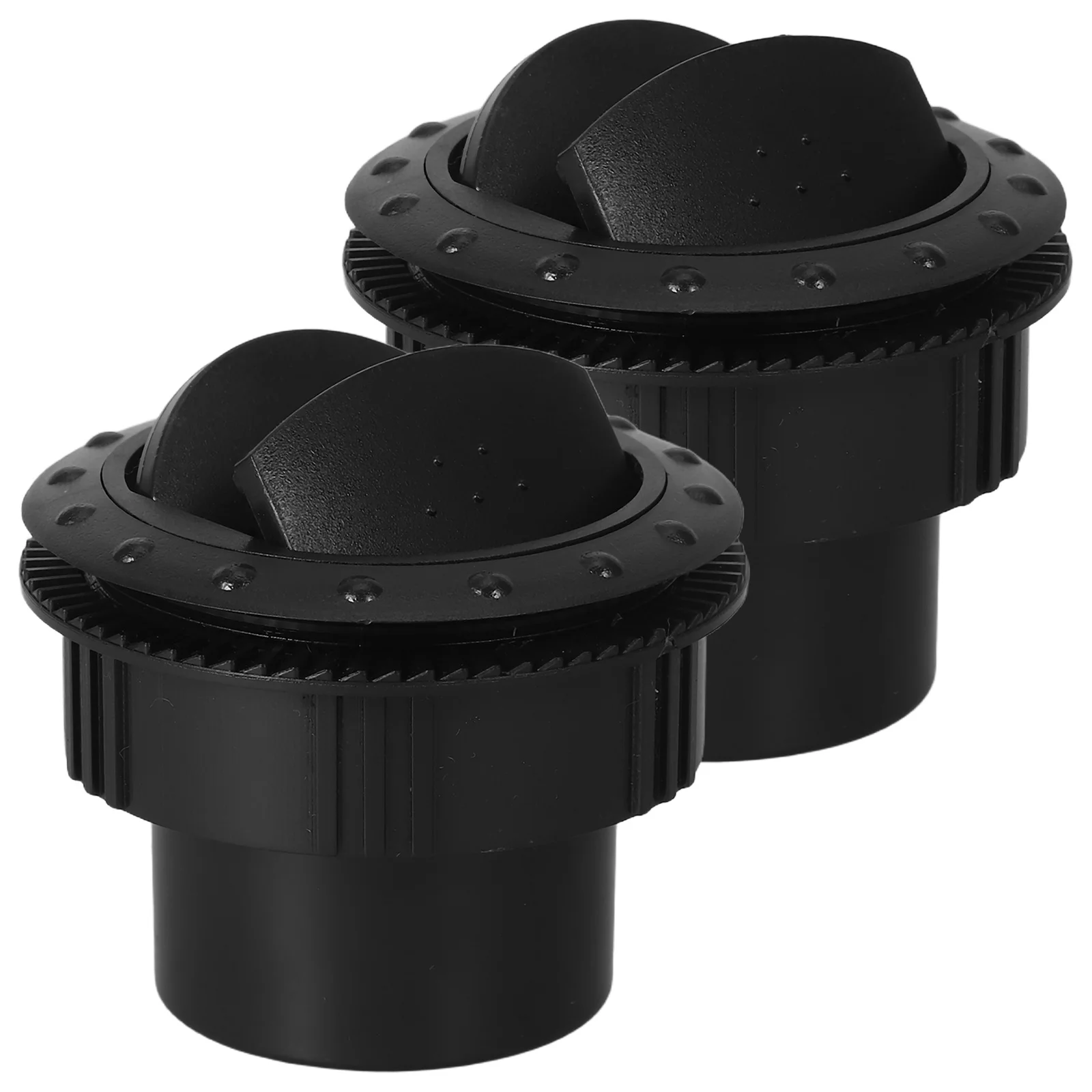 2 pçs 60mm rv saída de ar condicionado universal saída de ventilação do carro montado no teto parte de ventilação resistente à corrosão fácil ajuste