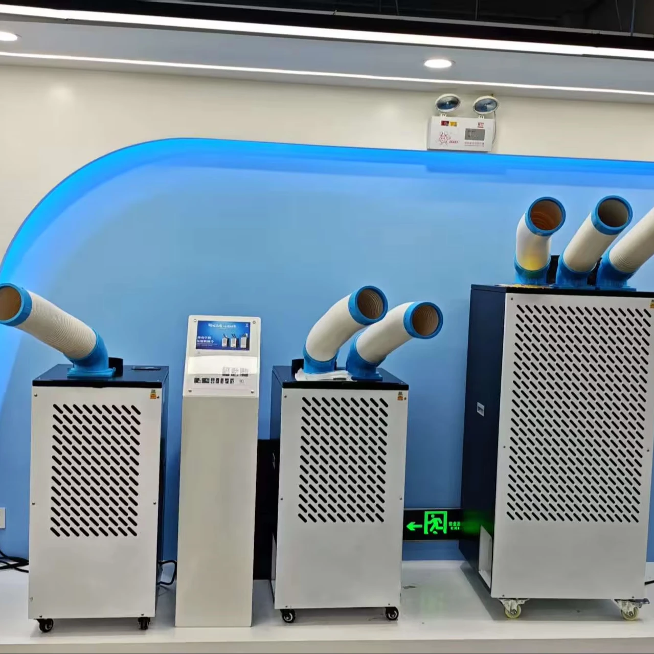 

R410A Внутренний и наружный мобильный точечный охладитель Портативный промышленный кондиционер