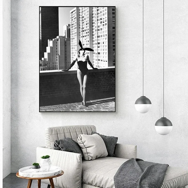 ملصق ومطبوعات نيوتن للتصوير الفوتوغرافي الكلاسيكي هيلموت ، لوحة قماشية نسائية مثيرة ، صور فنية جدارية ، ديكور منزلي مثير ، هدية