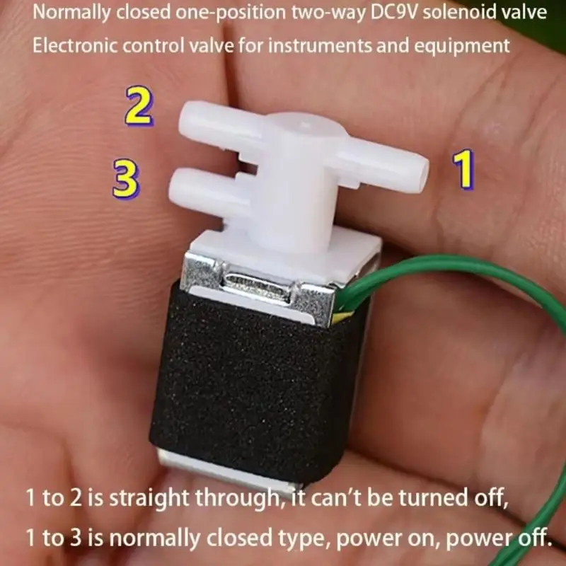 

9V-12V Обычно закрытые электромагнитные воздушные клапаны Электрические управляющие клапаны.