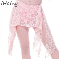 Adult Handmade Lace Belly Dance Hip Scarf Women Bellydance Skirt Practice Costume Towel Waist Belt Dancing Lesson Wear Rave Suit