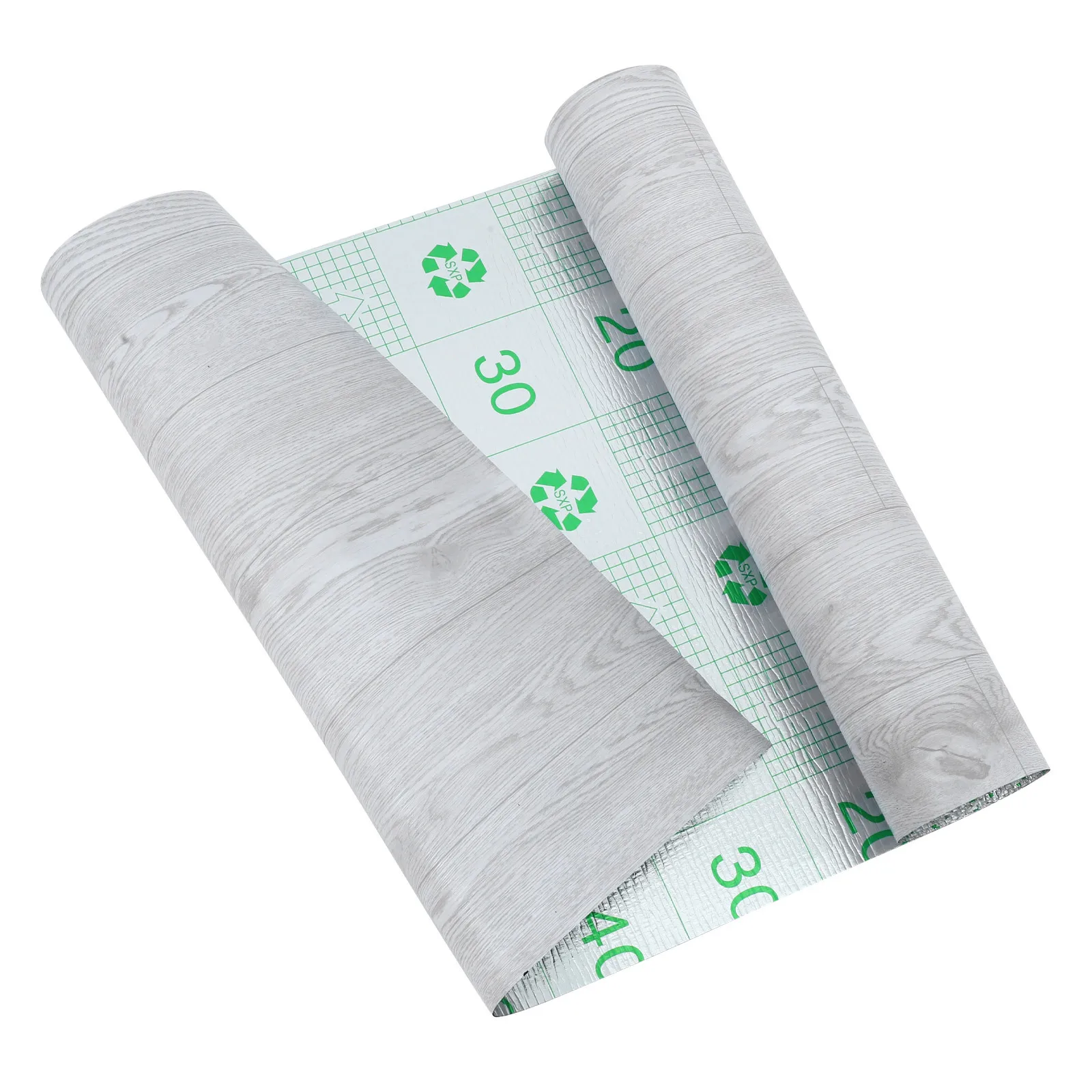 

1 Roll Self-Adhesive Pvc Flooring Wear-Resistant Waterproof Wood Grain Floor Sticker For Kitchen Bathroom Bedroom Living Room