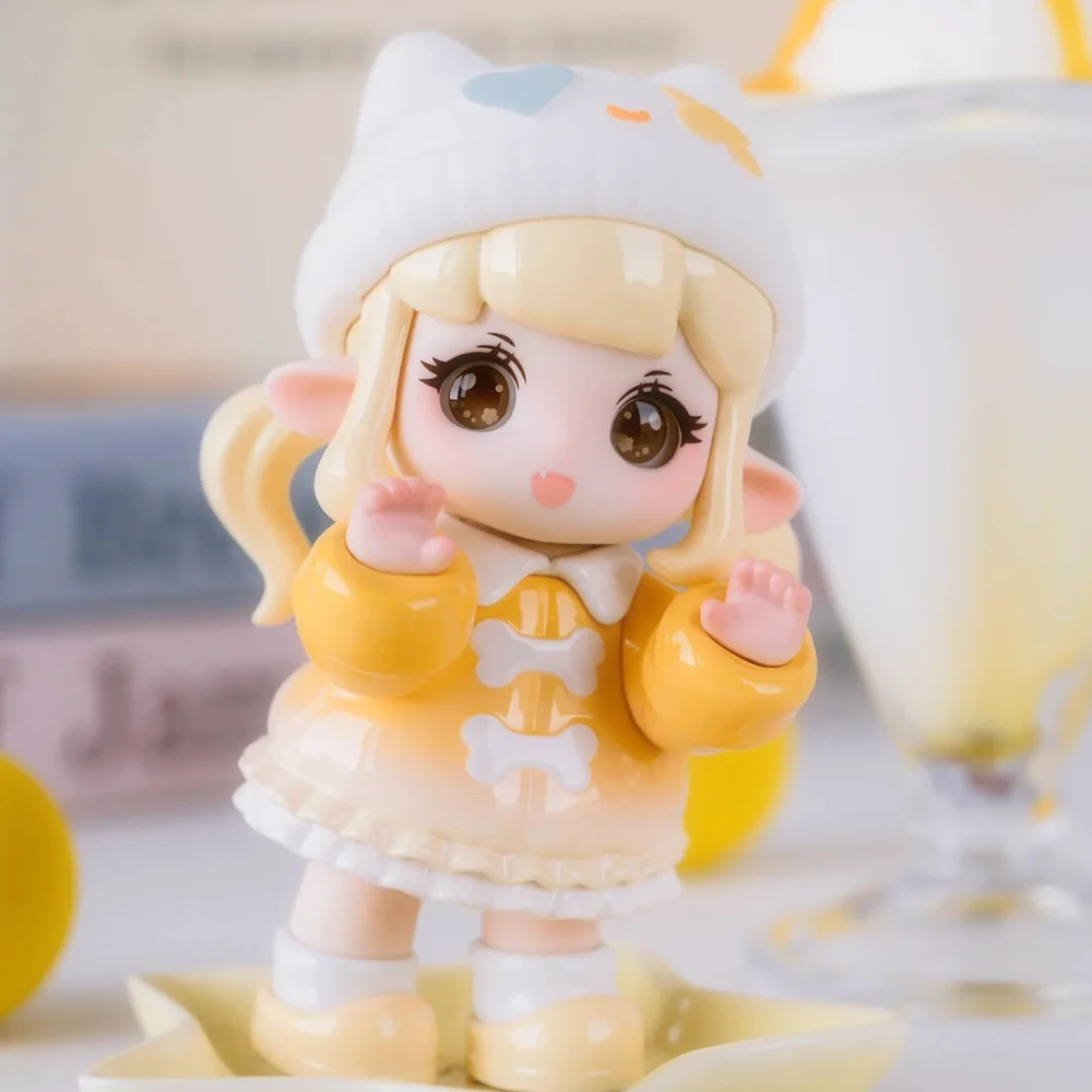 ใหม่ของแท้ Fiila'S Good Mood สี Atla Series กล่องตาบอดน้ําเล่น Hand-Made ตุ๊กตาเครื่องประดับน่ารักสาวของขวัญคอลเลกชัน