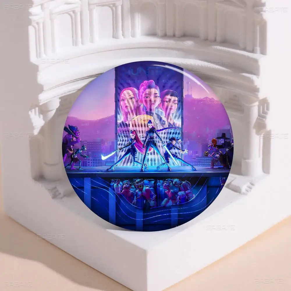 أنيمي Kpop D-demon Hunters جديد دبابيس لينة زر دبوس مضحك سخيف Gnarpy على لوح التزلج ميمي شارة ألعاب جمع الهدايا #4