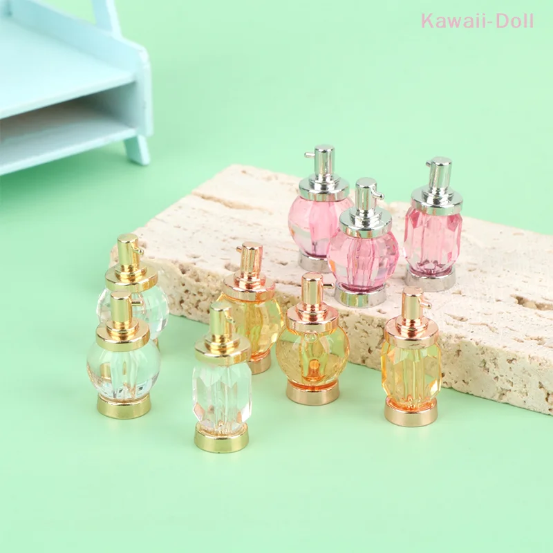 3 قطعة 1:12 دمية مصغرة نموذج عطر غرفة نوم حمام ديكور لعبة المشهد لعبة بيت الدمية ديكور دمية الملحقات #4