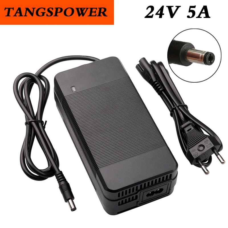 

24V 5A Lead Acid Battery Charger For 28.8V Lead-acid Battery pack Charger Fast Charging