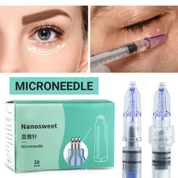 Disposable 34G Nanosoft Microneedling Hand Fillmed Eyes Neck 3pins Multi Needles Ultrafine Sterile Single Package
