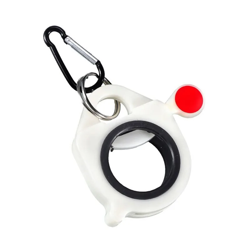 Cable Tie Organizer Fluorescent Cable Tie Organizer Portable Reusable Storage Cable Tie Holder Cable Tie Storage Tool ﻿