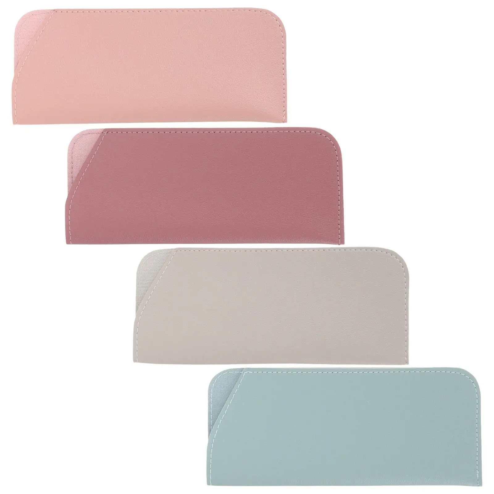 

4 Pcs Glasses Case Leather Bag Sunglasses Container Eyeglass Storage Bags Eyeglasses Pu Holders Reusable Pouch Soft Travel