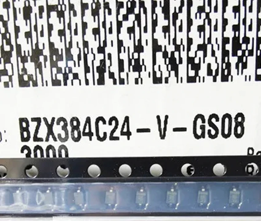 100PCS ~ 500 개/몫 BZX384-C24 BZX384 SOD323 새로운 원본