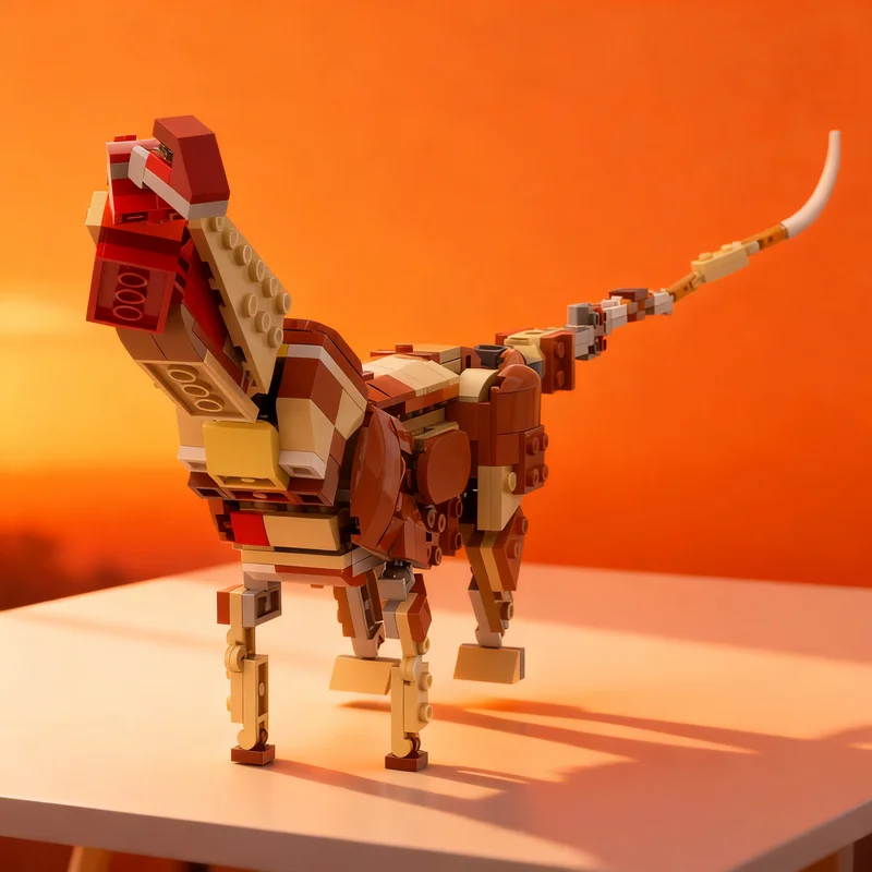 240pcs MOC Adventurers Dino Island Supersaurus vivianae Model Christmas Gift Decorative Tabletop Accent Office Desk Decoration