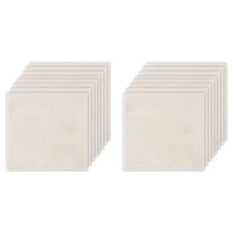 40 PCS Reusable Cheese Cloths For Straining, 20X20 Inch Hemmed Organic Cheesecloth, For Coffee Brewing Cooking, Baking New