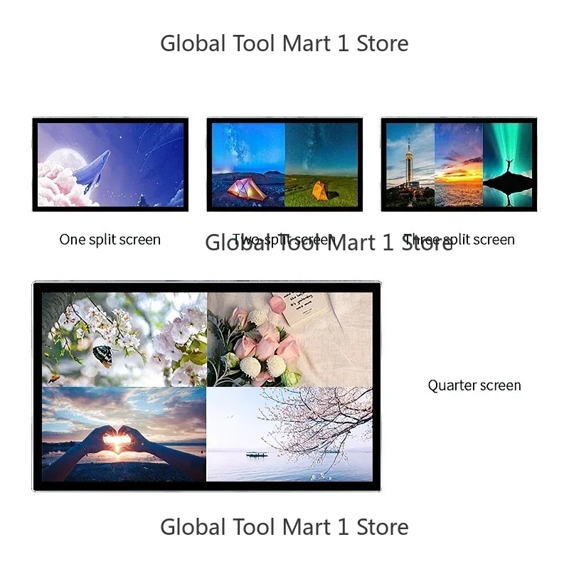 

27-55 Inch Wall Mounted Indoor Digital Advertising Display Board Video Panel Screen