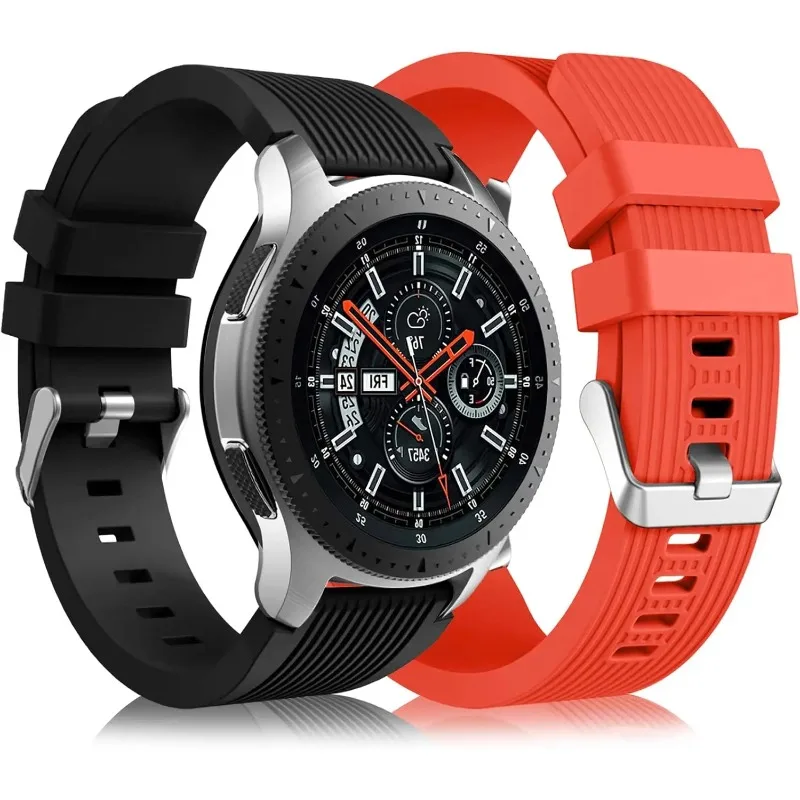 20mm 22mm Sport Silikon Armband Handgelenk Band Für Samsung Galaxy Uhr 46mm Gear S3 Gear S4 SM-R800 Ersatz Smart uhr Armband