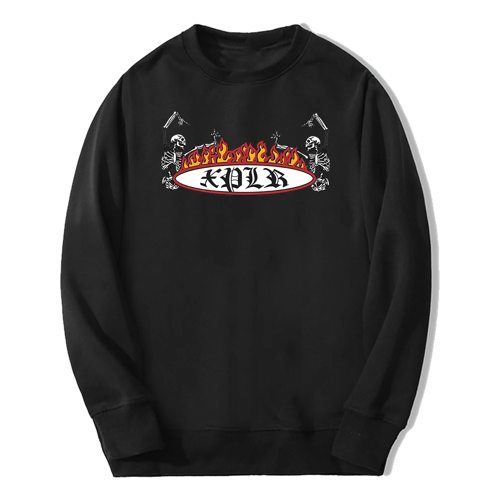 

Sam and Colby Skeletons Sweatshirt XPLR Holiday 2023 Merch Crewneck Long Sleeve Streetwear Women Men Couple Clothes