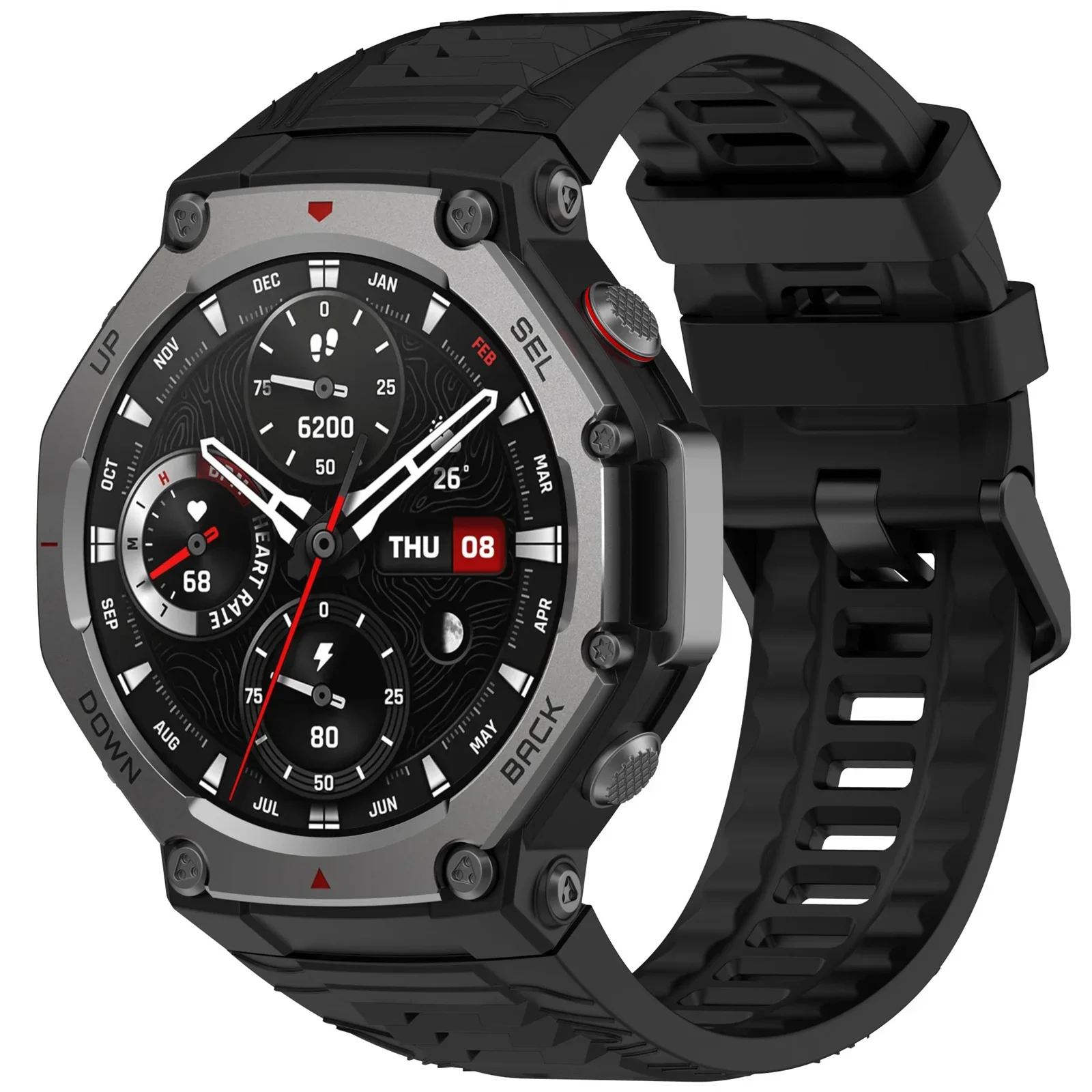 Silicone Strap For Huami Amazfit T-Rex 3 Smart Watch sport bands Strap For T-Rex 3 A2322 Replacement