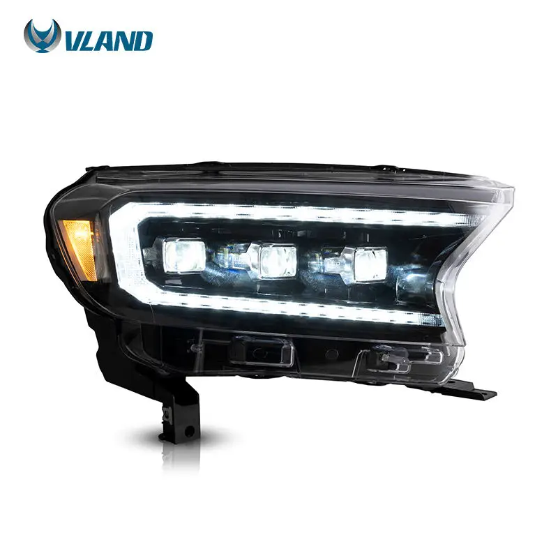 

Matrix Projector and Full LED Headlights Car Head Light Assembly 2015-2019 2020 2021 Headlamp For Ford Ranger T6 T7