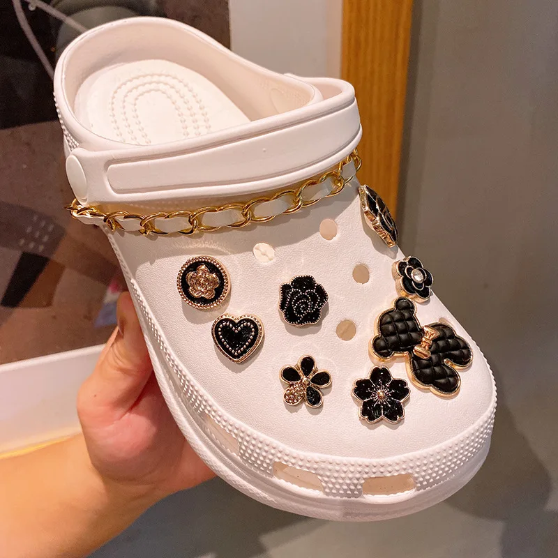 Cartoon Cute style Clogs DIY 3D stereo doll Shoe Flower Decorative Buckles Detachable Soft Rubber Shoe Charms Children gift