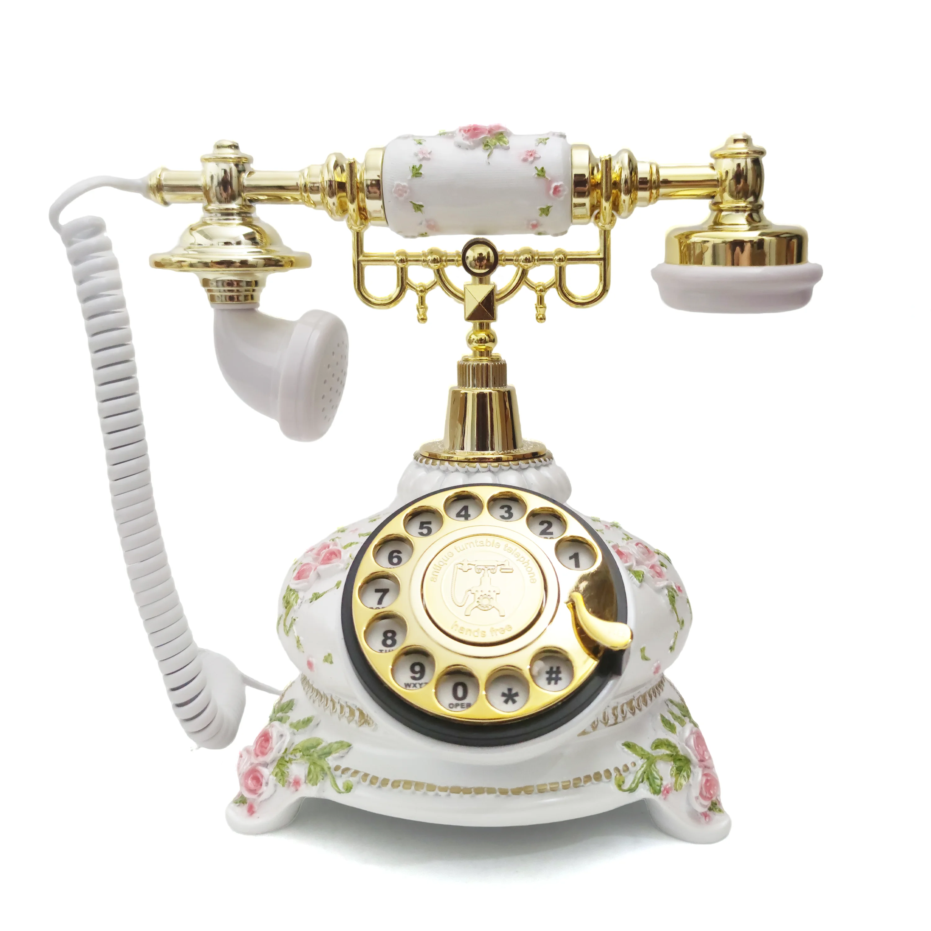 Wedding Audio Message Phone Guest Book Telephone Classic Retro Rotary Craftsmanship Guestbook For Confessional Wedding Birthday