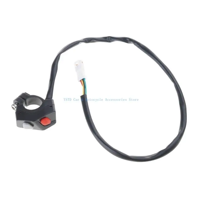 L5BC Precisions Engine Control Switch with Modern Designs Versatile Motorcycle Ignition Switches Simple Installation for Bike