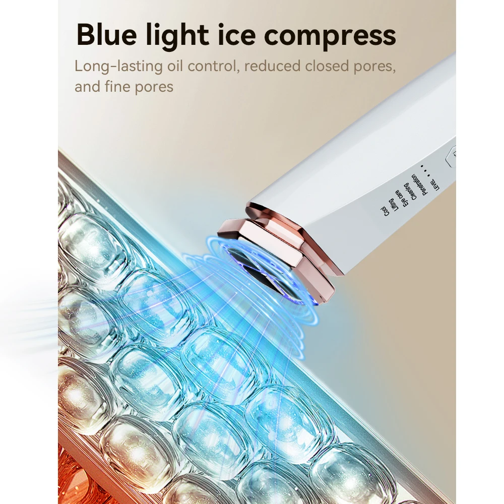 ハンドヘルドポータブルホームケア多機能ネックフェイスリフティングEMS LEDコールドプラズマ美容サロン機器フェイシャルローラー自宅用