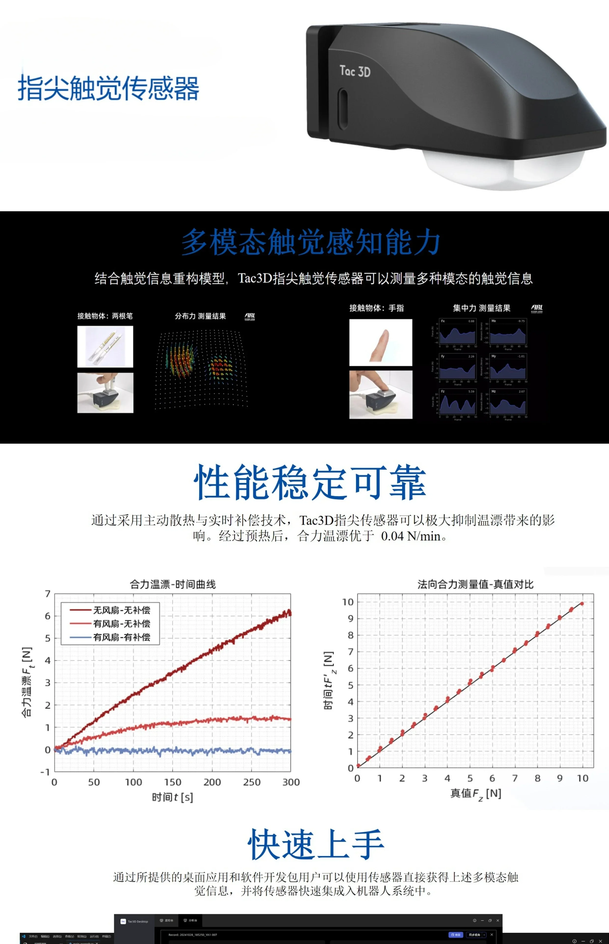 Touch fingertip sensor for Fingertip-D V2 robot fingers