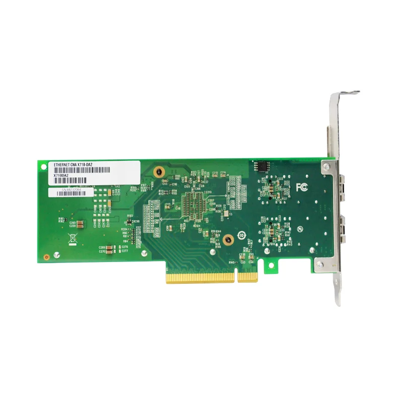 X710-DA2 Набор микросхем Intel X710-BM2, сетевой адаптер 10 Гбит/с, двухпортовый SFP + PCIe 3.0 x8, серверный сетевой адаптер, гарантия 3 года
