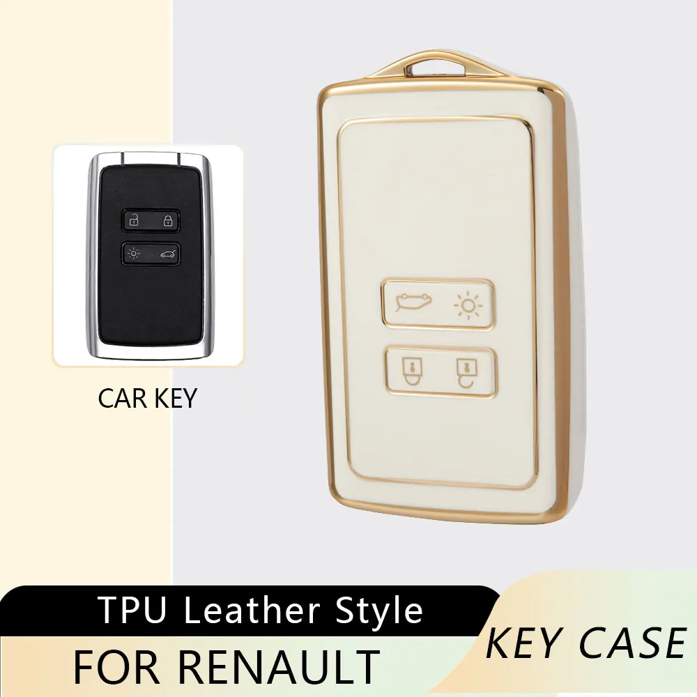 TPU Car Key Cover Case per Renault Megane Key Case Megane 3 4 per Renault Kaptur talismano Sandero Kadjar Clio Keyless Shell Fob