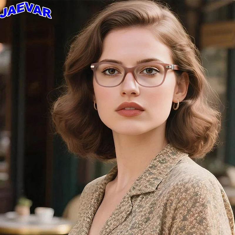 

JAEVAR TR90 Eyeframe Ultra Light Cat Eye Women's Eyeframe Anti Blue Light Optical Prescription Eyeframe Women LS220