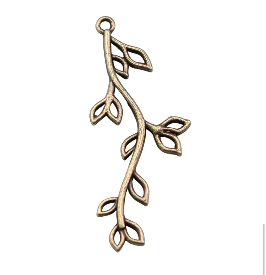 

20pcs 43x17mm Zinc alloy metal tibetan silver,antiqued bronze,antiqued gold plated charm T0953 for jewelry making