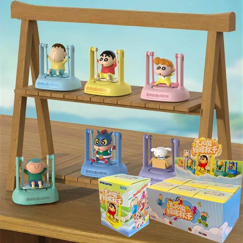 

Карандаш Шин-тян, аниме, слепая коробка, кукла, экшн-фигурка, модель, коллекция игрушек, качели, серия для ароматерапии, настольное украшение, рождественские подарки