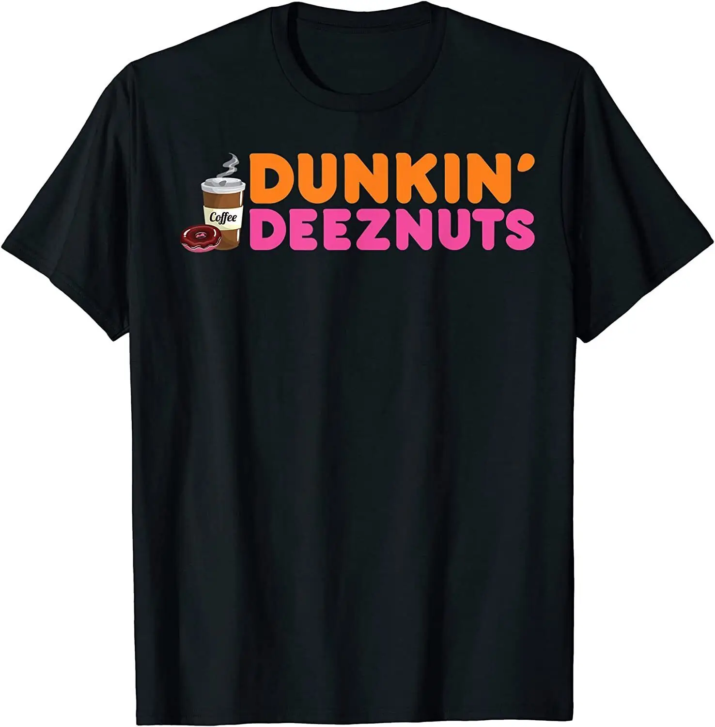 NEW Dunkin Deez nut-смешная кофейная футболка Dunkin deeznut-Сделано в США