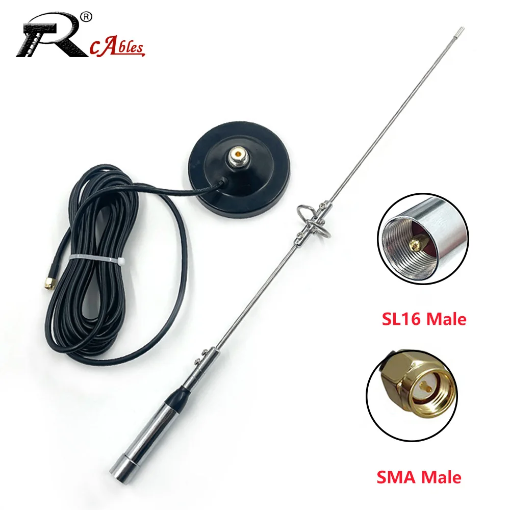 4G LTE Stainless Steel  Large Suction Cup Antenna  433MHz LORA Omnidirectional External High Gain 5DB Vehicle Elevator Antenna