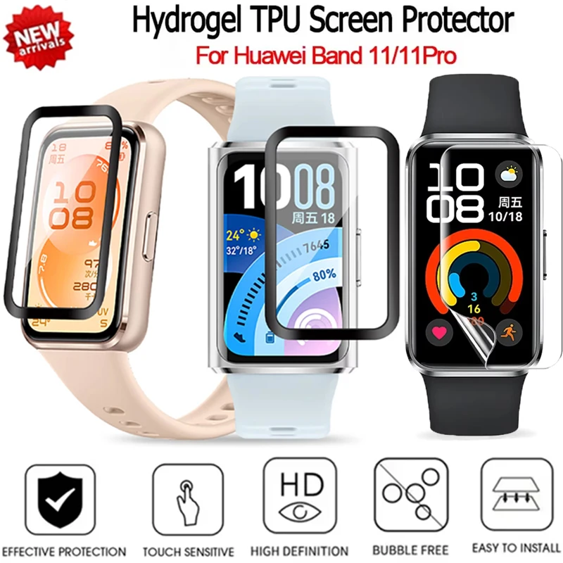 Huawei band 11 Pro Smart Watch screen Hard＋Soft protective film high-definition scratch-resistant For Huawei band 11 Accessories