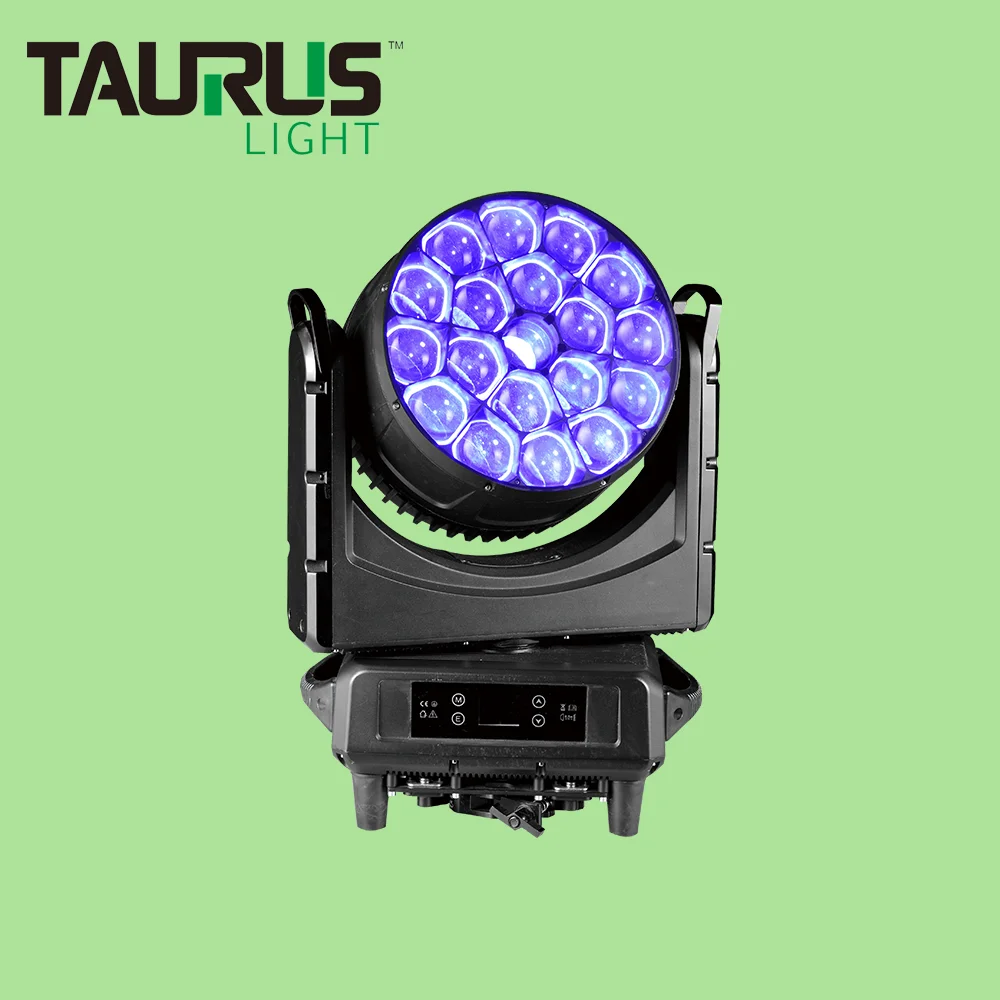 Newest 19*40W RGBW 4in1 Waterproof LED Moving Head Beam Wash Zoom Stage Light For Dj Disco