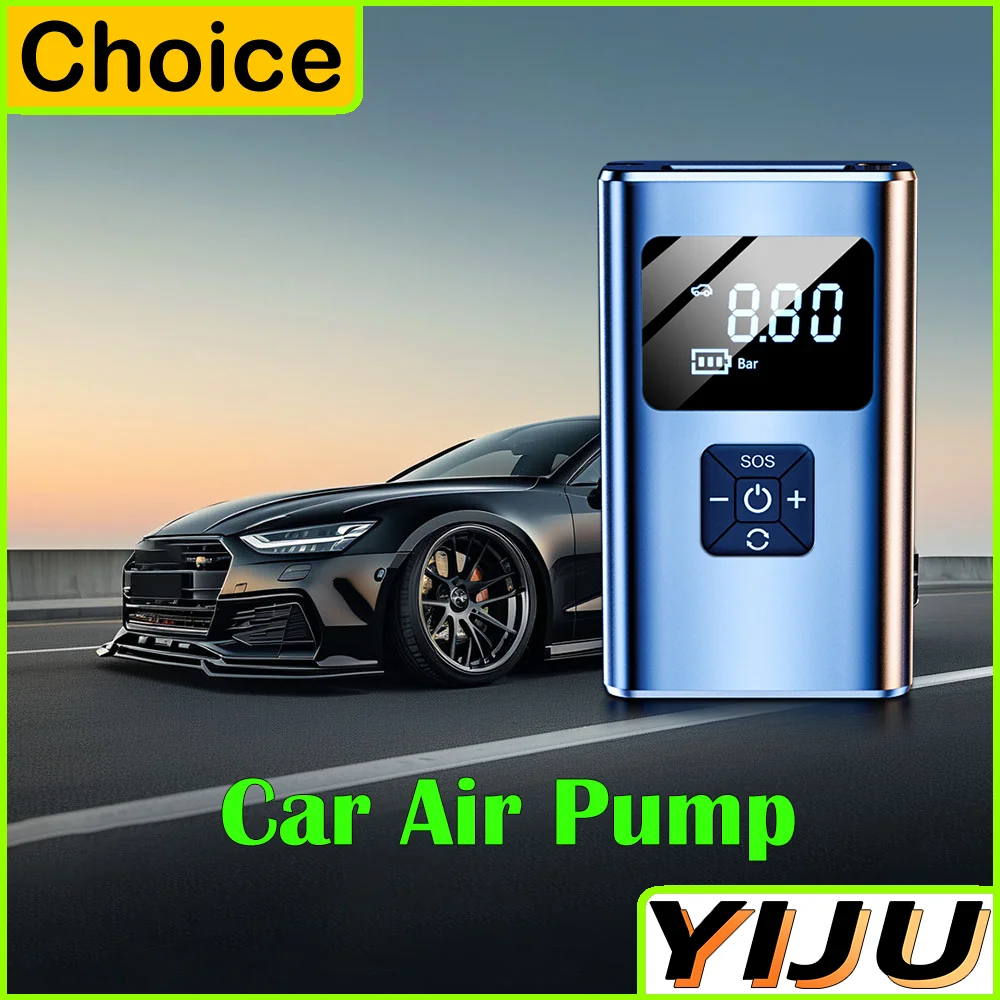 

Мини-портативный электрический насос для велосипеда, беспроводная шина, клапан Presta Schrader, аксессуары для велосипеда, быстрая зарядка