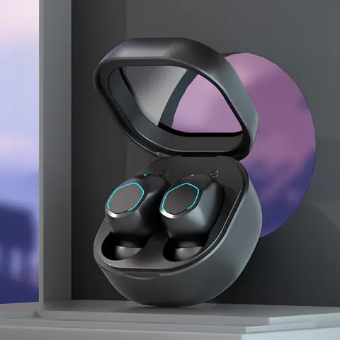 Cuffie Bluetooth 5.3 Wireless HiFi Sport ENC con cancellazione del rumore con microfono Touch Control Auricolari originali TWS