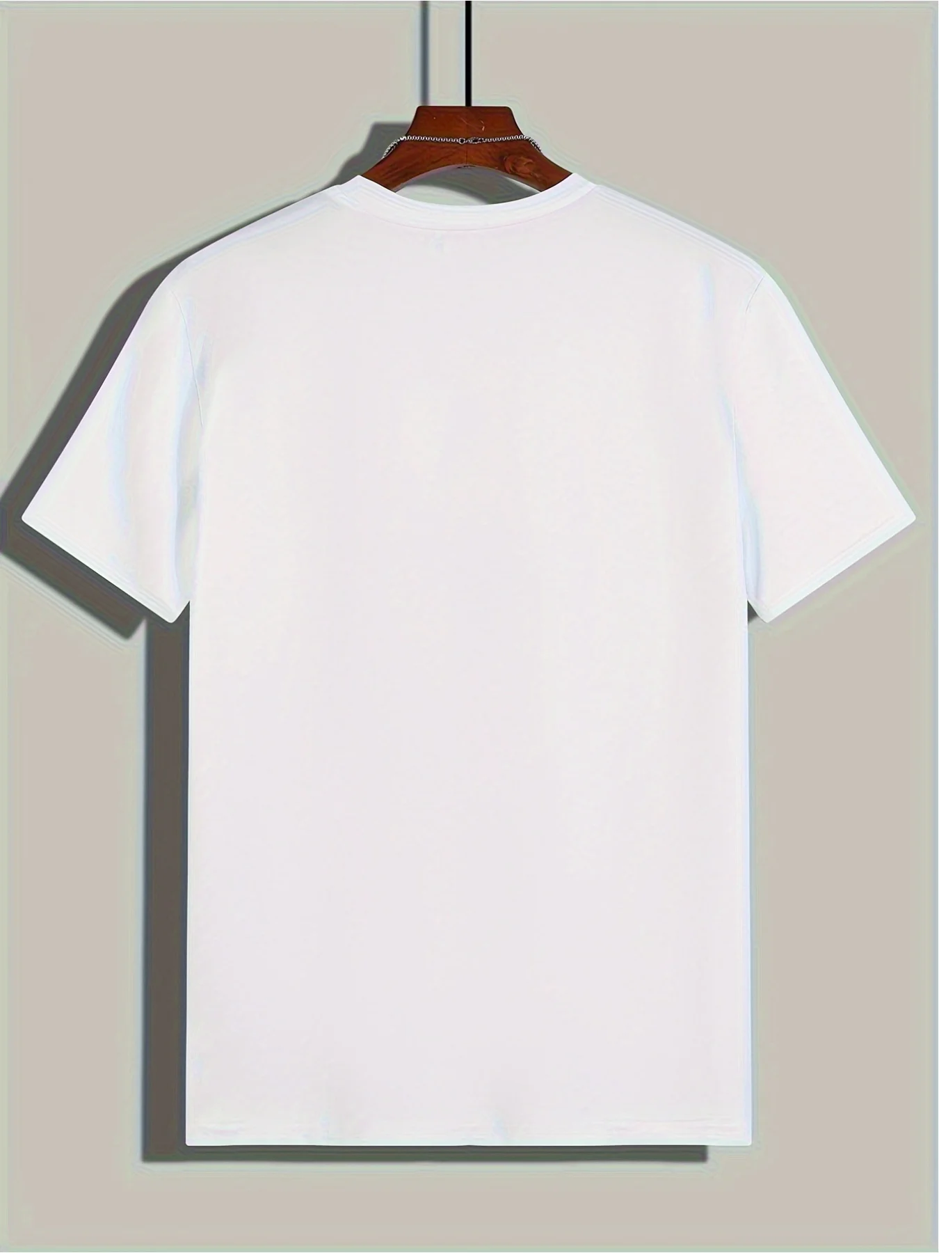 Men's Relaxed Fit Cotton T-Shirt with Bold "Loyal People Surprised Me" Print White Casual Short Sleeve Tee for Summer