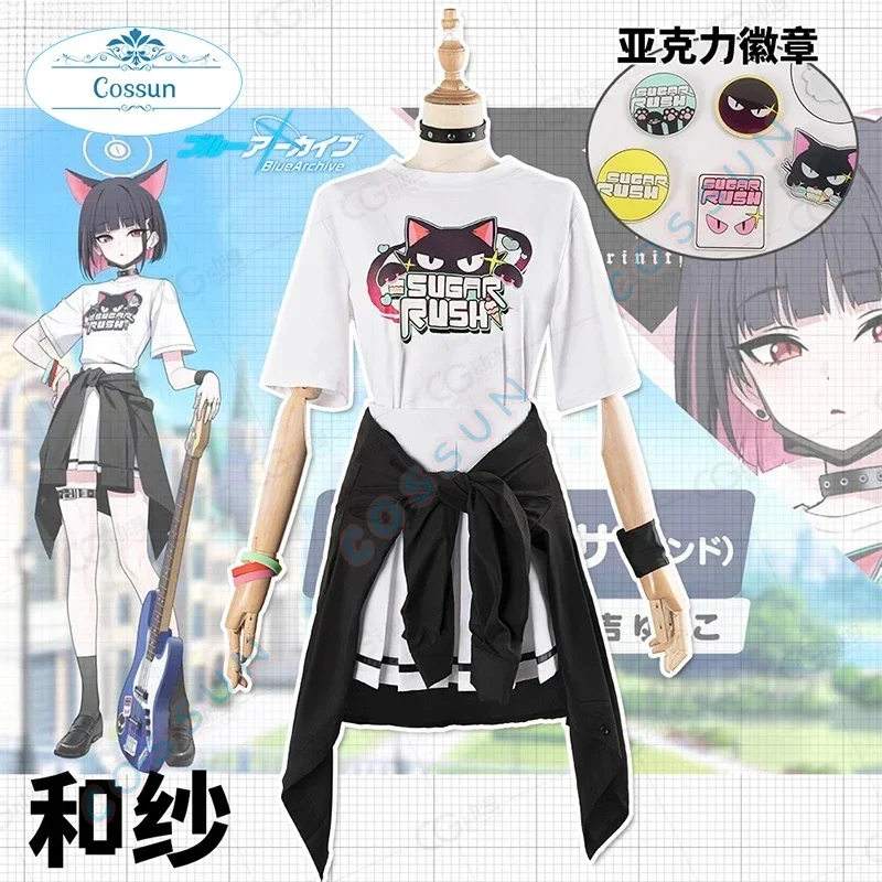 

COSSUN Blue Archive ive aLIVE! Kyōyama Kazusa / TENDOU ARIS / Yoshimi / YUTORI NATSU Cosplay Costume Halloween Game Clothes