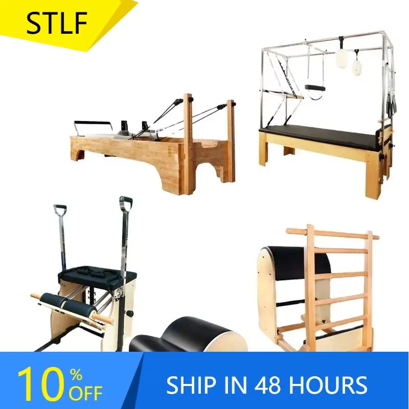 YTYIN Factory Direct Real Reformer Pilates Machine Durable Portable Adjustable Core Bed Woodend Oak Wood Good Price Door-to-Door