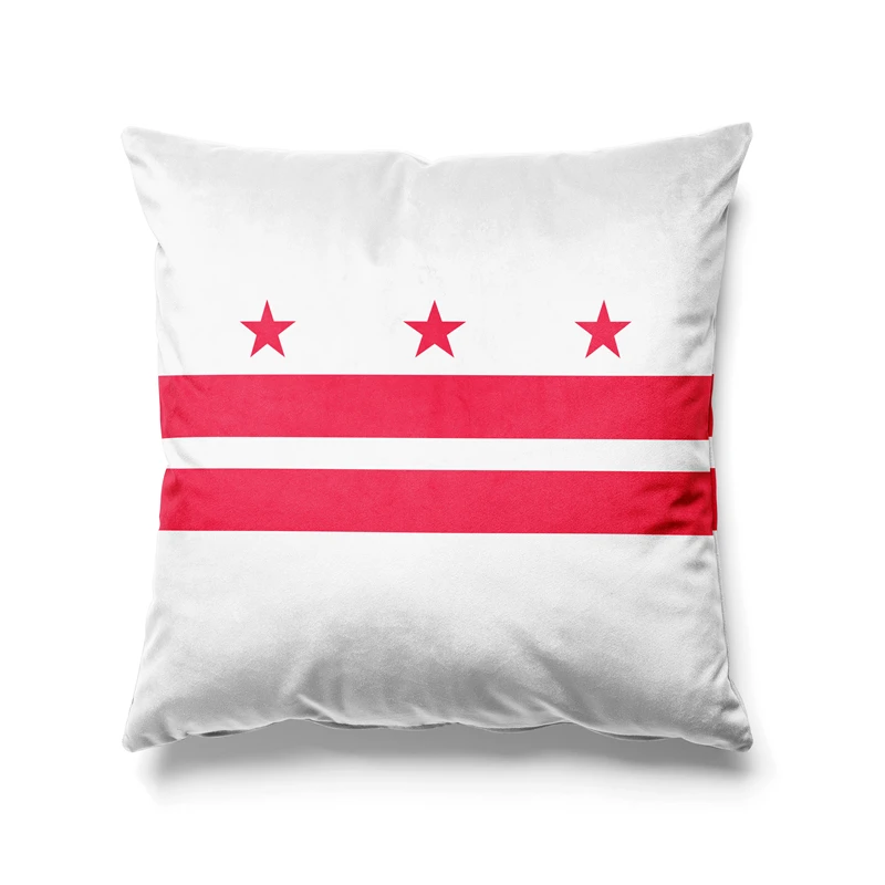 Aertemisi 18'' x 18'' Washington D.C Square Throw Pillow Cushion Covers Cases Pillowcases for Sofa 45cm x 45cm