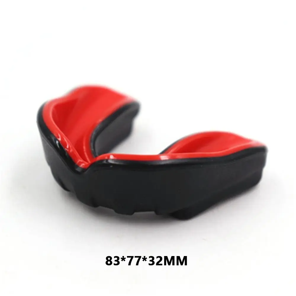 Youth Tooth Brace Protection Boxing Karate Eva Teeth Protector Sports Mouth Guard Adults Mouthguard With Plastic Case Box