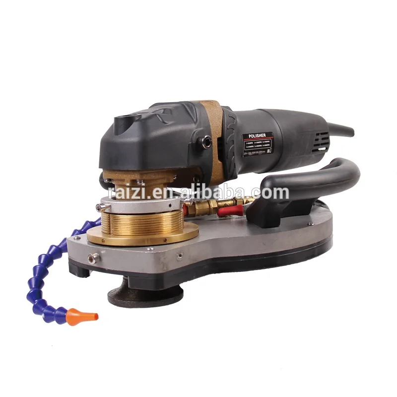 Pneumatic Wet Stone Polisher Air Sander Variable Speed for Granite Marble Quartz Concrete Countertop 5in Profile Router Machine