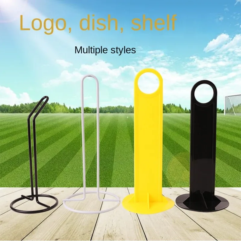 Soccer Training Cones Holders Sports Mark Disk Plastic Disc Storage Rack Sign Racks Stands Barrier Bracket Black