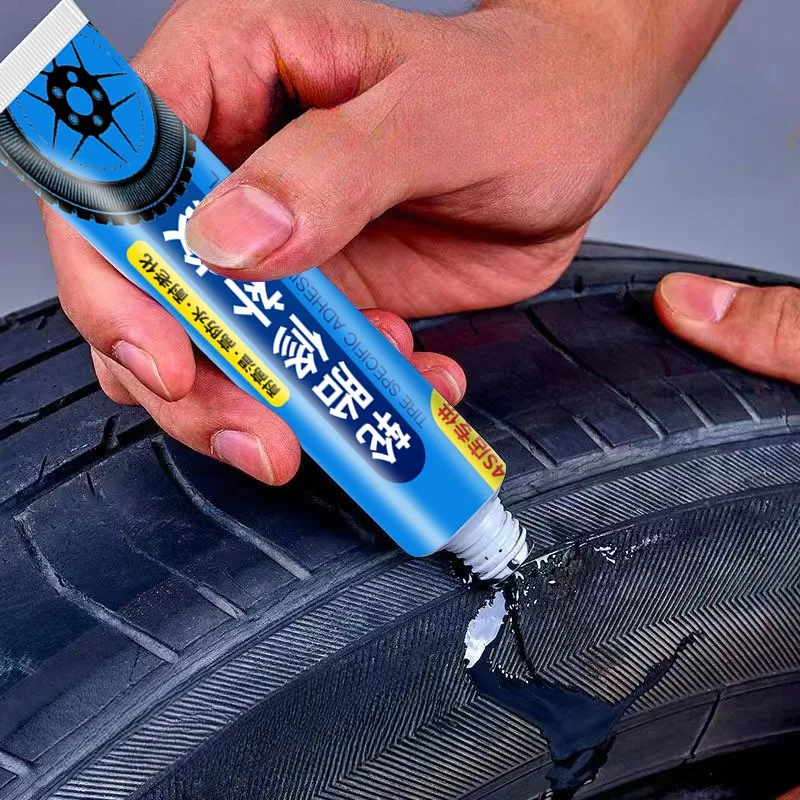 

1 шт., черный клей для ремонта шин, жидкий прочный резиновый износостойкий некоррозийный клей для инструментов для ремонта проколов шин мотоцикла