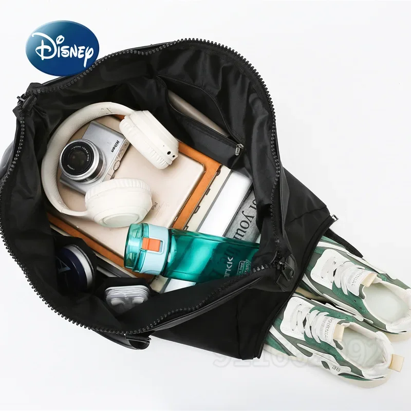 Disney Mickey nuova borsa da viaggio borsa da viaggio portatile da donna del fumetto borsa da Fitness impermeabile multifunzionale di grande capacità