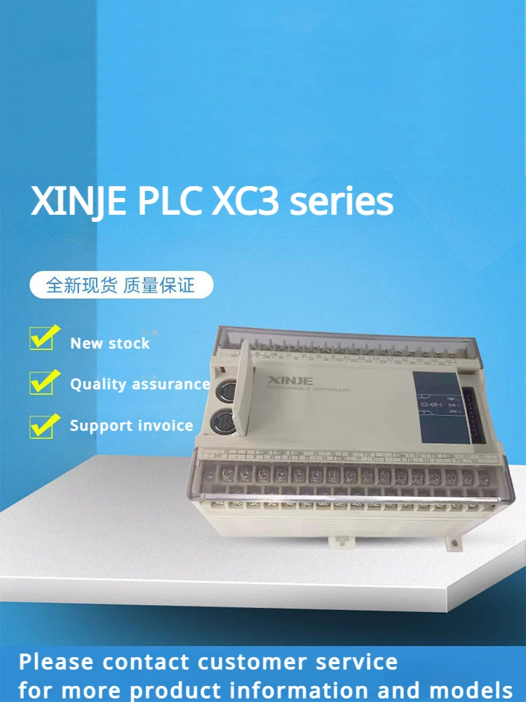 

XINJE PLC XC3-14R-E 14T/24R/24T/32R/32T/42R/48R/60R/60T RT Original