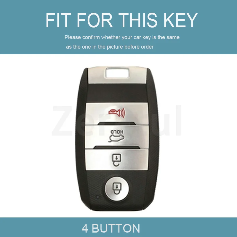 Shell Fob Car Key Case Cover 4 Buttons for Kia Optima K2 K3 K4 K5 Sportage Cerato Rio Picanto K2 Soul Sorento Ski Sedona