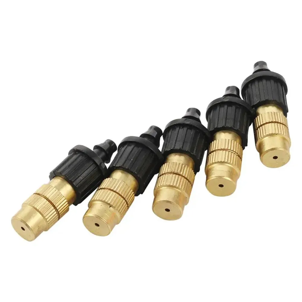 High Quality Cooling Balcony Watering Copper Sprayer Spray Nozzles Misting Nozzle Removable Spout Sprinkler Set